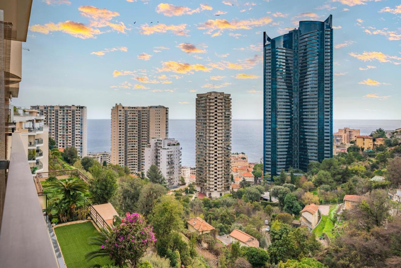 5Mn Monaco - Vue Mer - Parking - Piscine - Bb 博索莱伊 外观 照片