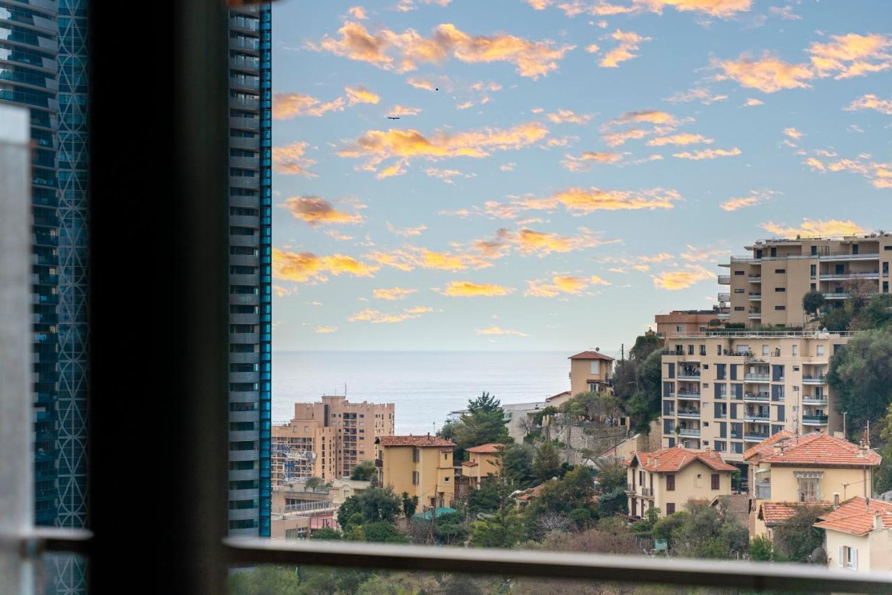 5Mn Monaco - Vue Mer - Parking - Piscine - Bb 博索莱伊 外观 照片