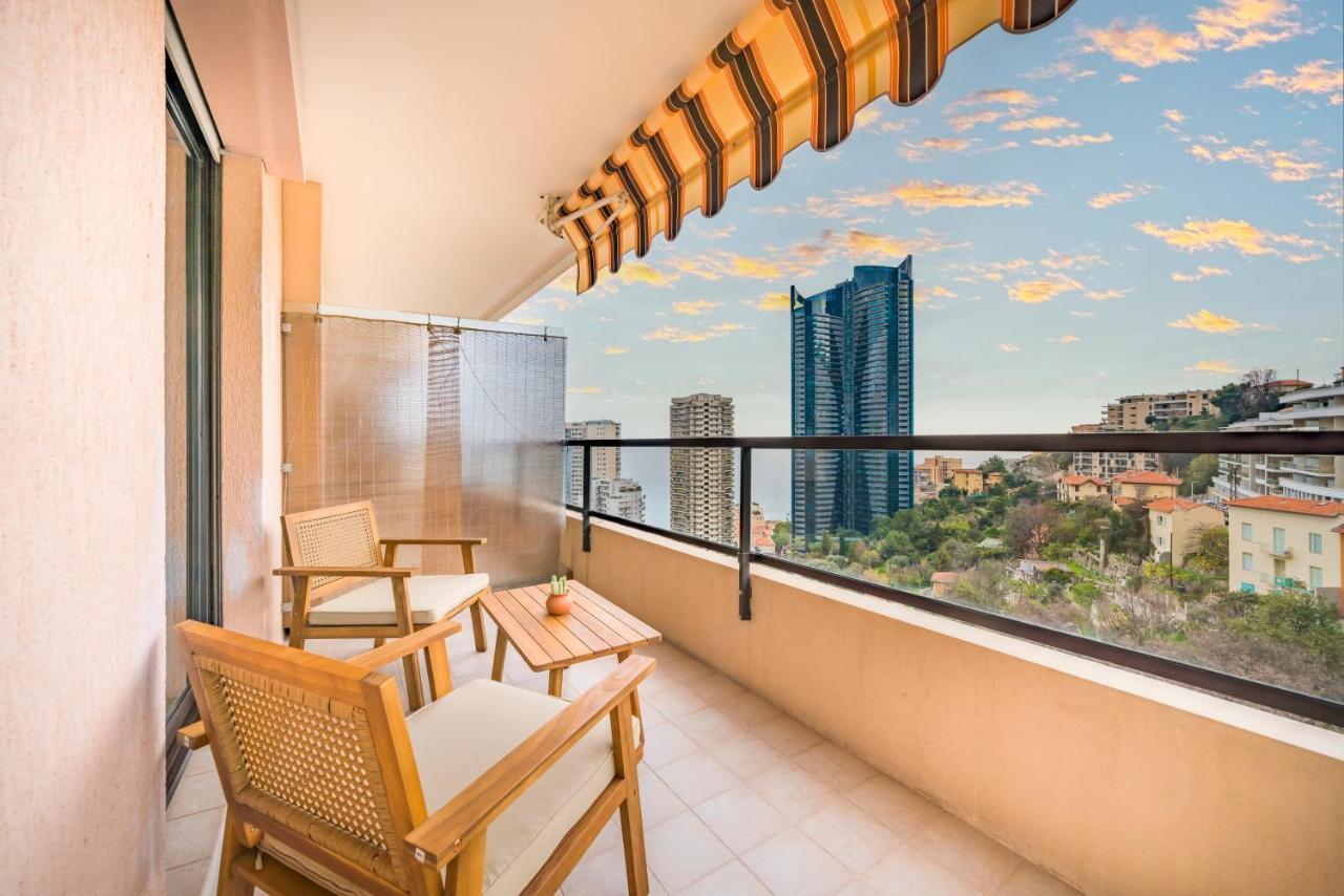 5Mn Monaco - Vue Mer - Parking - Piscine - Bb 博索莱伊 外观 照片