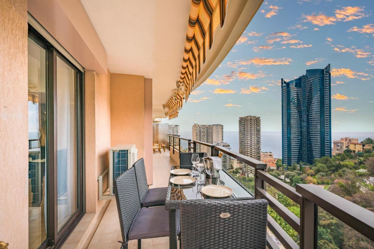 5Mn Monaco - Vue Mer - Parking - Piscine - Bb 博索莱伊 外观 照片