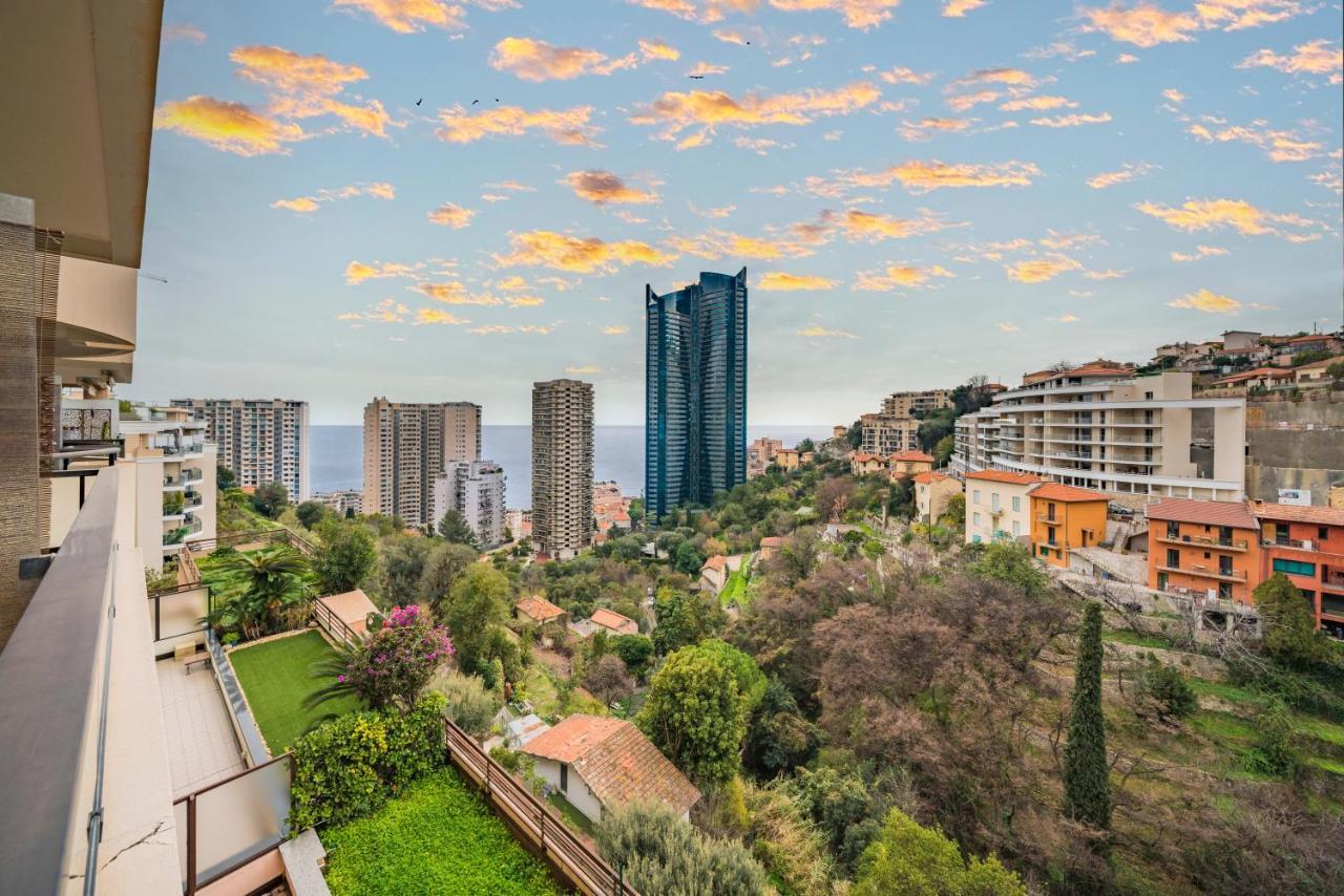 5Mn Monaco - Vue Mer - Parking - Piscine - Bb 博索莱伊 外观 照片
