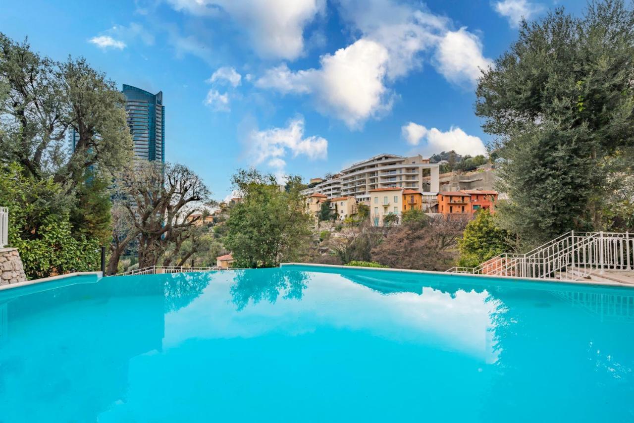5Mn Monaco - Vue Mer - Parking - Piscine - Bb 博索莱伊 外观 照片